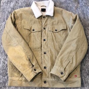 Men’s Quicksilver corduroy lined jacket